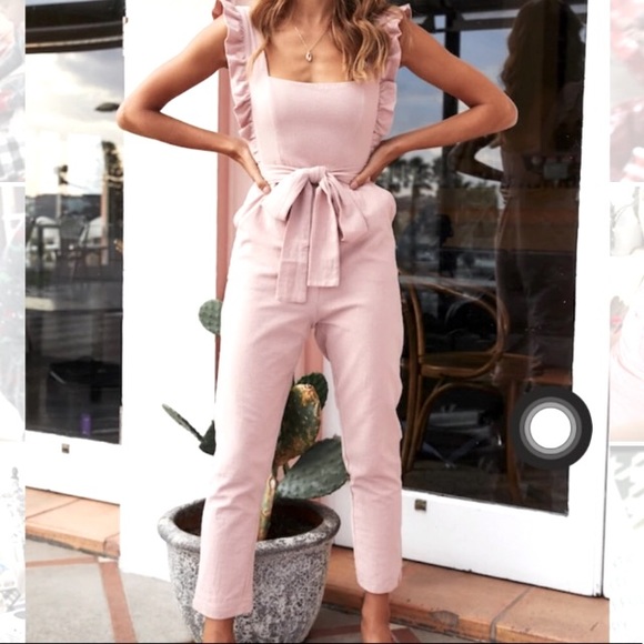 Hello Molly Pants - Hello Molly Jumpsuit with ruffles. NWOT 🤩